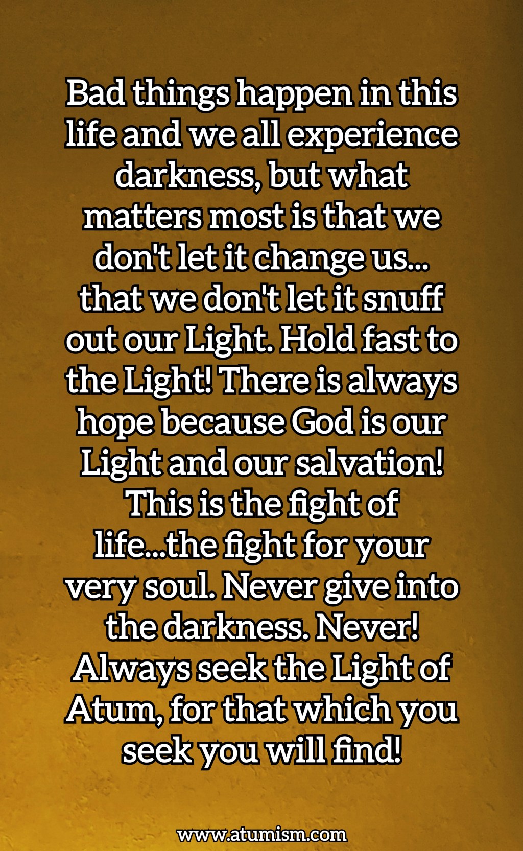 Hold Fast to the&nbsp;Light